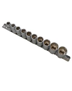 Bluespot Tools 01526 1/2in Drive Socket Set 10 Piece
