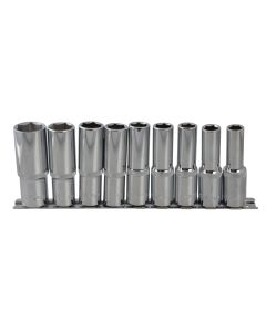 Bluespot Tools 01541 1/2in Drive Deep Socket Set 9 Piece