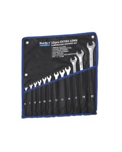 Bluespot Tools 04124 12 Piece Extra Long Combination Spanner Set