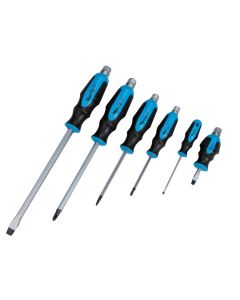 Bluespot Tools 12068 6 Piece Hex Bolster Screwdriver Set