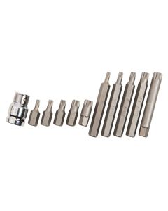 Bluespot Tools 1515 11 Piece Spline Bit Set