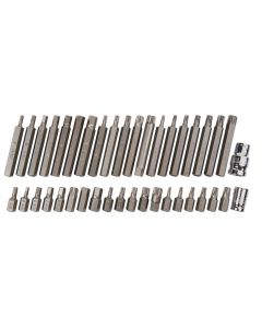 Bluespot Tools 1517 Mixed Hex Spline & TORX Bit Set 40 Piece