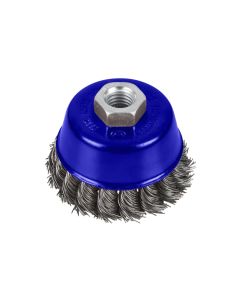 Bluespot Tools 19215 75mm Twist Knot Cup Brush M14