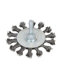 Bluespot Tools 19223 75mm Flat Twist Knot Wire Wheel