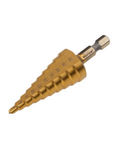 Bluespot Tools 32052 1/4in Hex Shank Step Drill 4-22mm