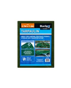 Bluespot Tools 45925 Green Tarpaulin 2.7 × 1.8m