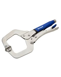 Bluespot Tools 6531 280mm Locking C-Clamp with Swivel Pads