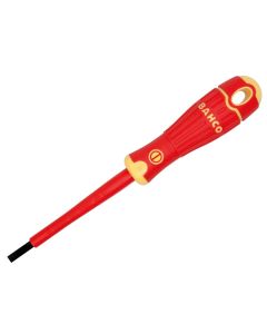 Bahco B196035100 Insulated Slotted Screwdriver 3.5 x 100mm