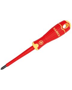 Bahco B197000075 Insulated Screwdriver PH0 x 75mm