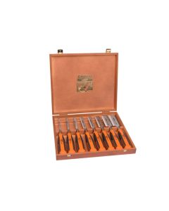 Bahco 424PS8EUR 8 Piece Bevel Edge Chisel Set