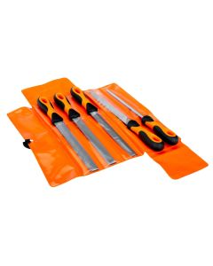 Bahco 14770822 ERGO Engineering Second Cut File Set 200mm 5 Piece
