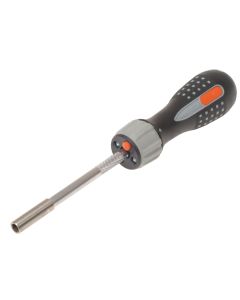 Bahco 808050L LED Ratchet Screwdriver with 6 Bits