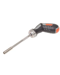Bahco 808050P Pistol Ratchet Screwdriver with 6 Bits