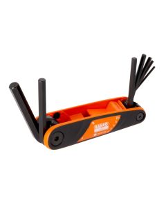 Bahco BE9777B 7 Piece Folding Hex Key Set
