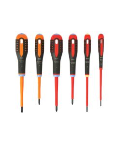 Bahco BE9884S ERGO™ VDE Insulated Screwdriver Set 6 Piece