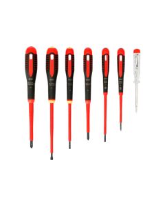 Bahco BE9887S ERGO™ VDE Insulated Screwdriver Set 7 Piece