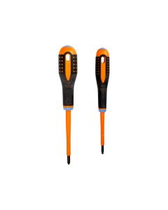 Bahco BE9890S ERGO™ VDE Insulated Screwdriver Set 2 Piece