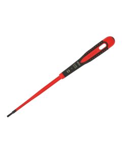 Bahco BE8220SL ERGO™ Slim VDE Slotted Screwdriver 3.0 x 100mm