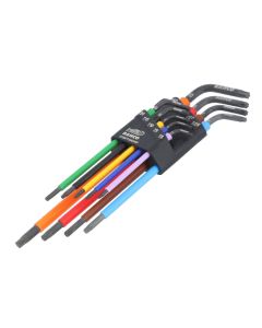 Bahco C1997TORX9P 9 Piece Coloured L-Key Set