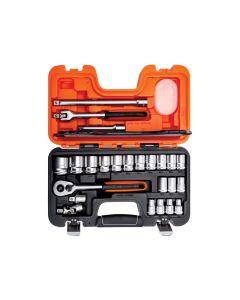 Bahco S240 1/2in Drive Socket Set 24 Piece