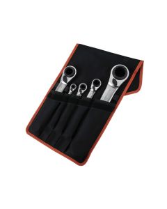 Bahco S4RM5T 5 Piece Reversible Ratchet Spanners Set