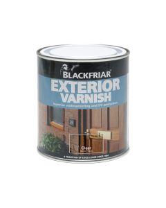 Blackfriar BF0090001E1 Exterior Varnish UV66 Clear Gloss 500ml