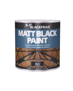 Blackfriar BF0520001F1 Matt Black Paint 250ml