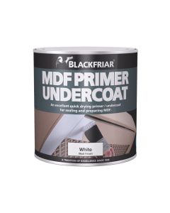 Blackfriar BF0380001E2 Quick Drying MDF Acrylic Primer Undercoat 500ml