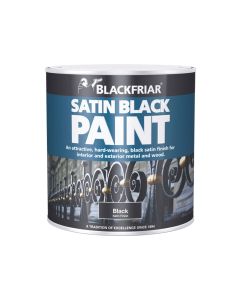 Blackfriar BF0520003X1 125ml Satin Black Paint