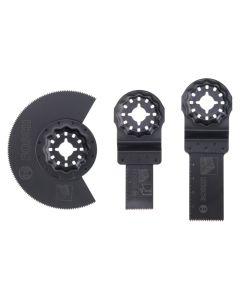 Bosch Powertool Accessories Bosch 2607017323 Starlock Starter Set 3 Piece