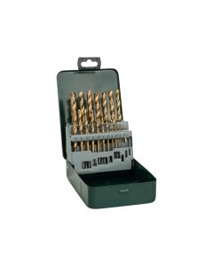 Bosch Powertool Accessories Bosch 2607019437 19 Piece HSS Titanium Metal Drill Bit Set