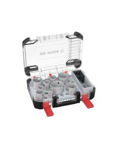 Bosch Powertool Accessories Bosch 2608594425 Multi Material Hole Saw Set 14 Piece