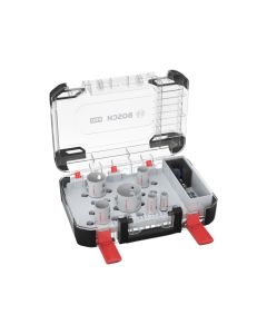 Bosch Powertool Accessories Bosch 2608594427 Multi Material Hole Saw Set 9 Piece