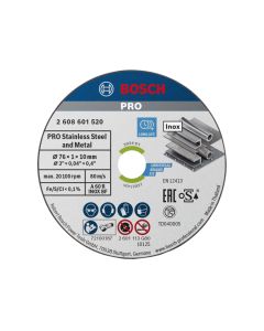 Bosch 2608601520 76mm Stainless Steel & Metal Cutting Disc
