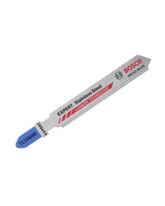 Bosch T118AHM 83mm Jigsaw Blade for Stainless Steel with 3 Blades