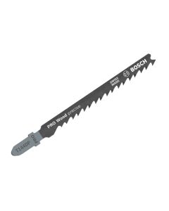 Bosch T144DP 100mm Jigsaw Blade for Wood with 5 Blades