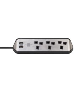 Brennenstuhl 1153593410 3-Gang Extension Lead 240V 13A 2m