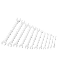 Expert E117381 12 Piece Metric Open End Spanner Set 6-32mm