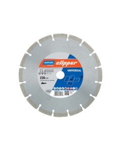 Norton Clipper 70184626810 Classic Universal Blue Diamond Blade 230 × 22.23mm