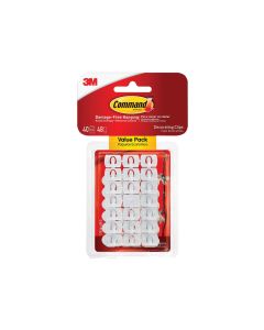 Command 17026VP Decorating Clips with 40 Pack