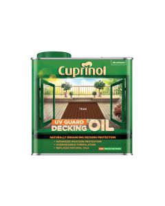 Cuprinol 5380727 Teak Decking Oil 2.5 Litre