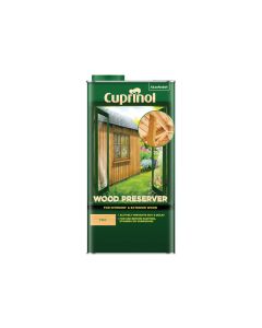 Cuprinol 5330418 Wood Preserver Clear 5 Litre