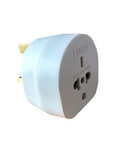 Dencon 1666 EU/US/CAN/AUS to UK Adaptor 13A