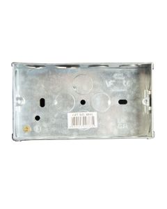 Dencon 8849NB 2-Gang 35mm Metal Back Box