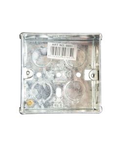 Dencon 8851NB Metal Back Box 1-Gang 47mm