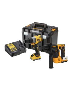 Dewalt Power Tools Dewalt DCK2102L2TGB 12V XR Brushless Twin Pack with 2 × 3.0Ah Batteries