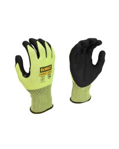 Dewalt Power Tools Dewalt DPG855LEU Hi-Vis Cut D Grip Gloves