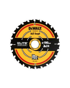 Dewalt DT10304QZ 190mm x 30mm x 24T Second Fix Circular Saw Blade