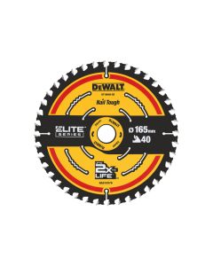 Dewalt DT10640QZ 165mm × 20mm × 40T Circular Saw Blade