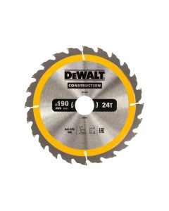 Dewalt DT1944 190 × 30mm × 24T Circular Saw Blade